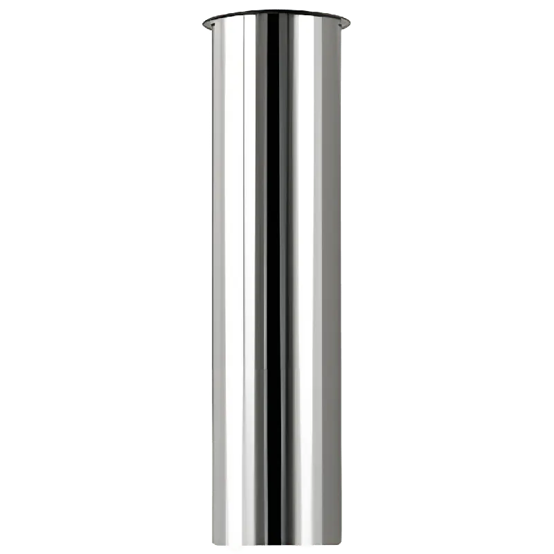 Approved Vendor BSFST8 1-1/2 Inch x 8 Inch Tubular Brass Flanged Tailpiece, Satin Chrome