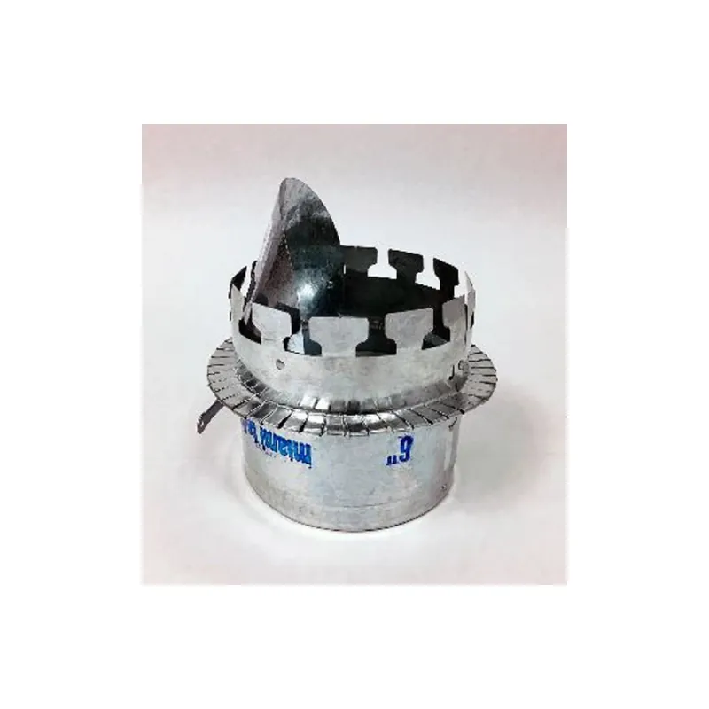 Miami Tech FCZD16 16 Inch Tab Collars for Fiberglass Duct with Scoop and Damper