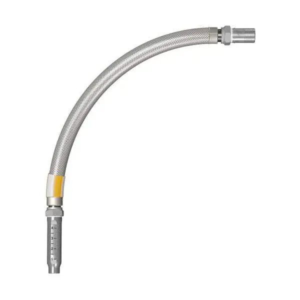 Victaulic A60TAQFBA2 VicFlex AH2 300 Stainless Steel Braided Flexible Drop Hose with 5.75 in Reducer 3/4 in NPT