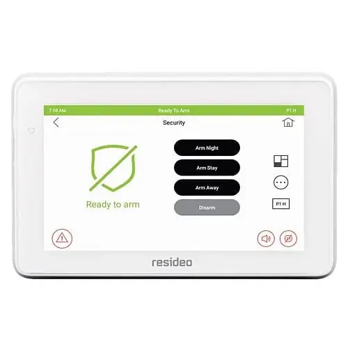 Resideo 6290WC 7 Inch Color Touchscreen Keypad Voice Vista Systems Replacement 6280S 6280W