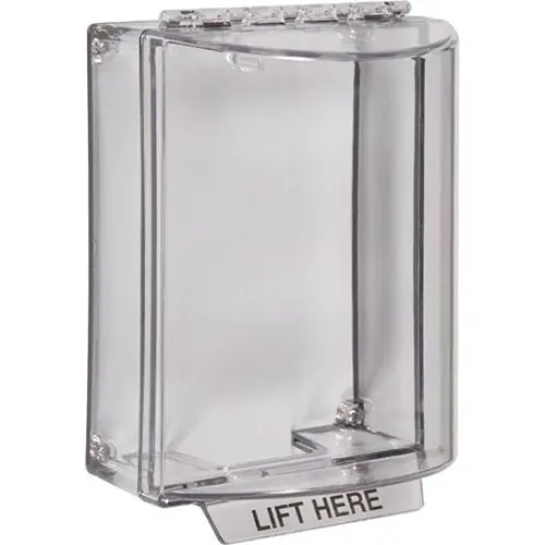 Safety Technology International STI-13200NC Universal Stopper Dome Cover Surface-Mount, No Hood, No Label, Clear