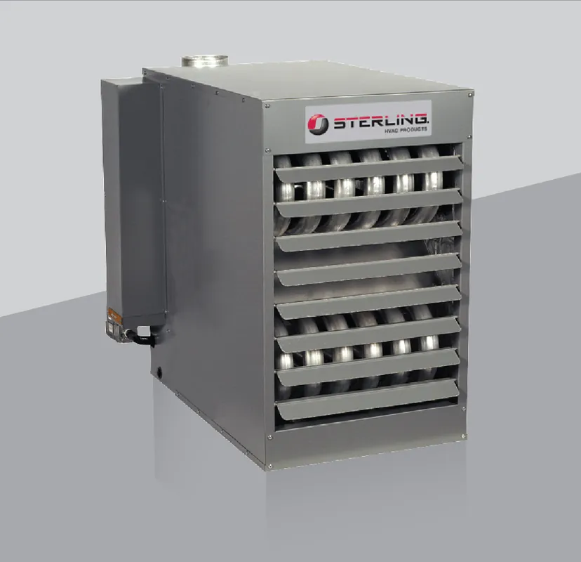 Sterling XF175A1NS1110 Unit Heater, 175 MBH NG Aluminum Heat Exchanger Tubular
