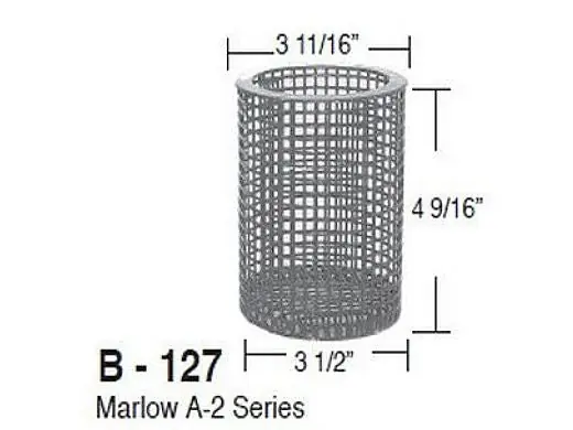 Aladdin Equipment B-127 Replacement Basket for Marlow A-2 Series Pool Maintenance
