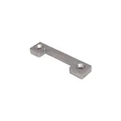 Olympus Lock 10-056-26D Cabinet Lock Notched Bar Strike 2-3/8 Length x 1/2 Width x 7/32 Thickness