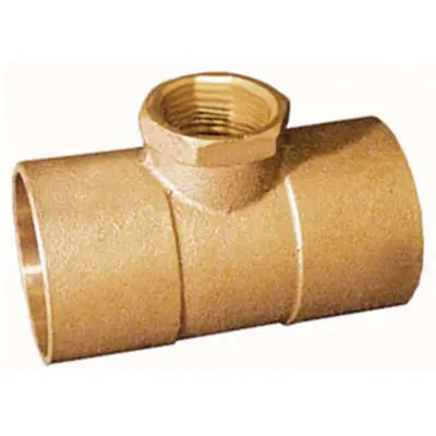 EPC B146500 EPC 10037429 4712R Solder Pipe Reducing Tee 1 x 1 x 1/2 in
