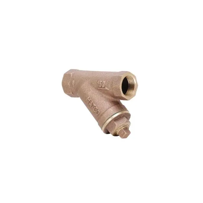 Matco V 145T10 Heavy Duty Wye Strainer With #20 Mesh Stainless Steel Screen, 3 in, 10.01 in OAL, IPS Connection, Fiber H