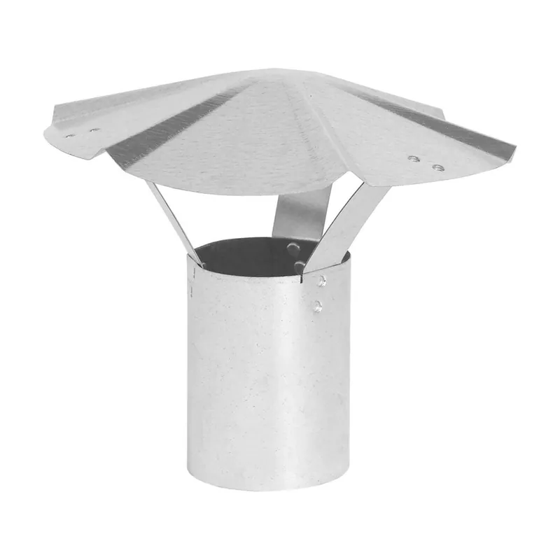 CLIFCO SHEET METAL MFG GRC5 5 Galv Rain Cap 24 Gauge