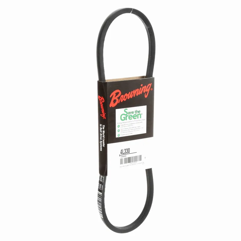 Browning 1094408 Non-Cogged Fractional Horsepower Belt 4L Section