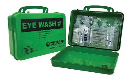 Certified Safety K622618 Green Eye Wash Station Poly