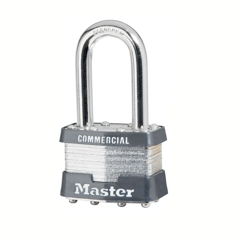 Master Lock 1LFKA2006 Tumbler Padlock, Keyed Alike, 4-Pin W1 Cylinder, 1-3/4 Width, 1-1/2 Shackle Clearance