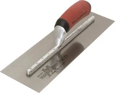Marshalltown MXS64D13229 Trowel 14 x 4 Finishing Trowel Curved Durasoft Handle