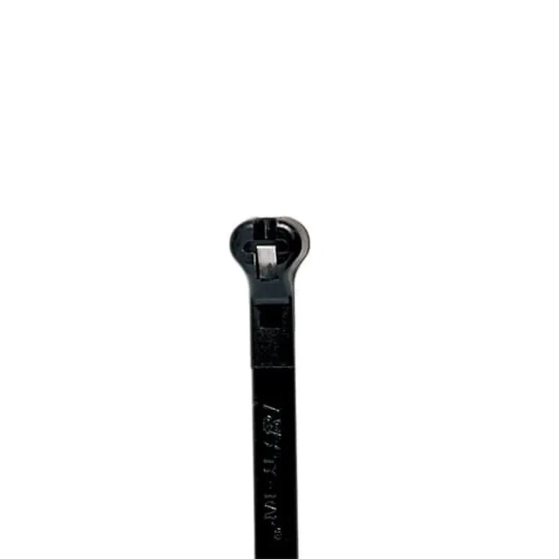 TY-RAP TY524MX Cable Tie Black Polyamide Nylon 6.6 for Temperatures up to 85 Degrees Celsius 5.4 Inches
