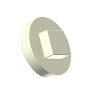 Napco D11510 D-Series SCH 40 White Solvent Weld DWV Raised Threaded Plug