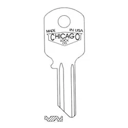 CHICAGO LOCK DK-P-999581 4 PIN TUMBLER KEY BLANK