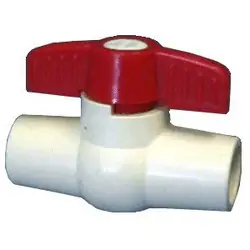 SPS Approved Vendor PBV3 PVC Ball Valve 3 inch Slip x Slip