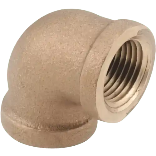 Matco-Norca BR9FLF 3/4 inch 90 Deg 125# Lead Free Rough Brass Elbow, FIP x FIP