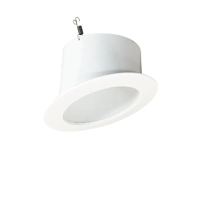 Nora Lighting NTP-614W White Phenolic Stepped Baffle