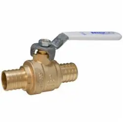 SPS Approved Vendor PX-CP400-LFF 3/4 Inch Lead-Free Brass Ball Valve With Lever Handle Pex x Pex