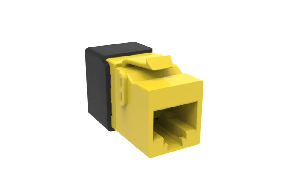 COMMSCOPE 760241166 UKJ10G-YEL Uniprise UKJ Keystone Series Modular Jack RJ45 category 6A replacement MPN