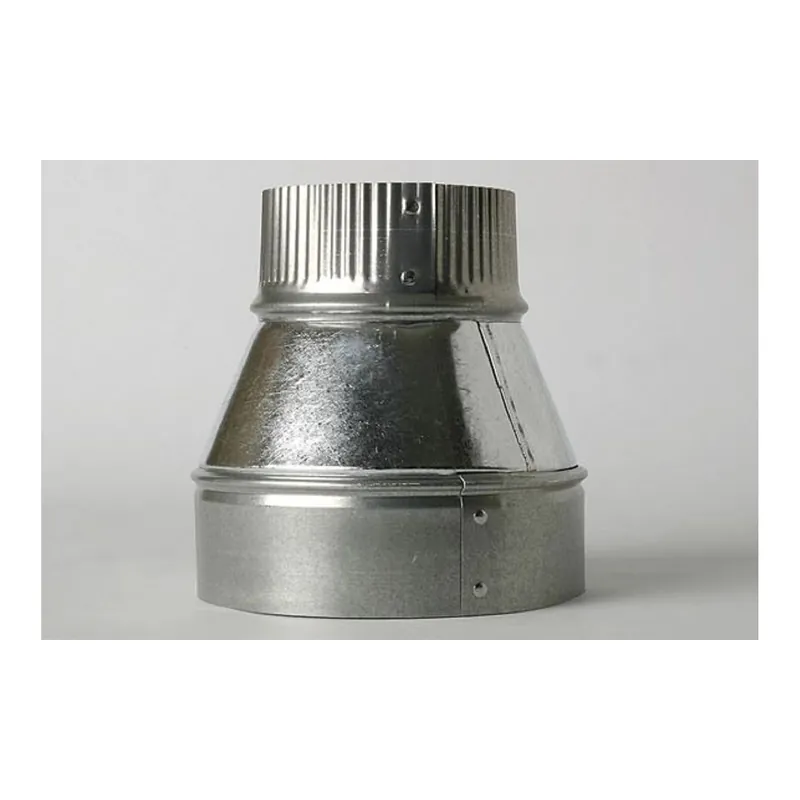 Air Duct Products 8244.1007-26 10 Inch x 7 Inch Sure-Fit Reducer Sealed 26 Gauge