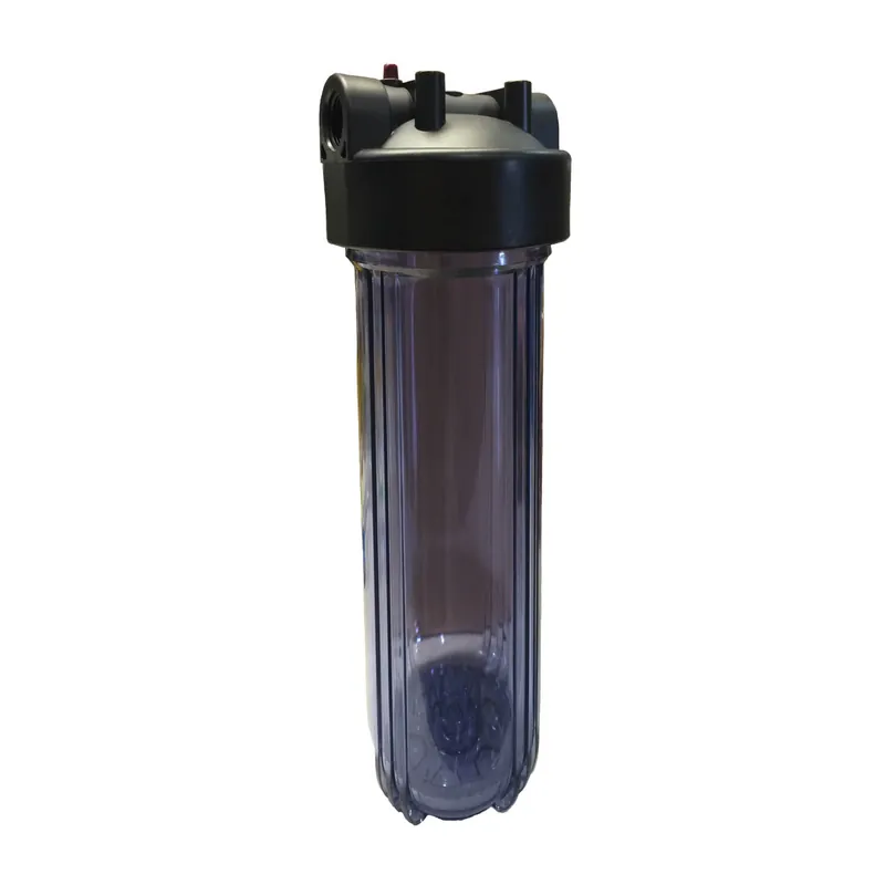 Franklin Water Treatment HL34-CLEAR Cartridge Filter Housing With 3/4 Inlet Outlet