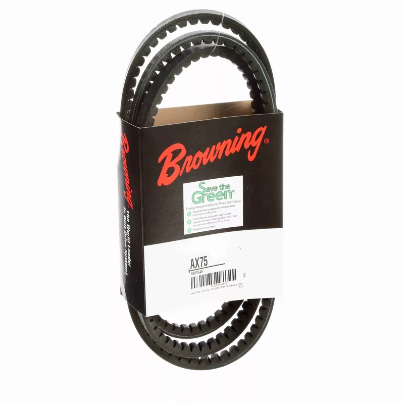 Browning 1089549 AX75 Gripnotch Belt AX Belt Section 77.2 inches Length Replacement 1089549