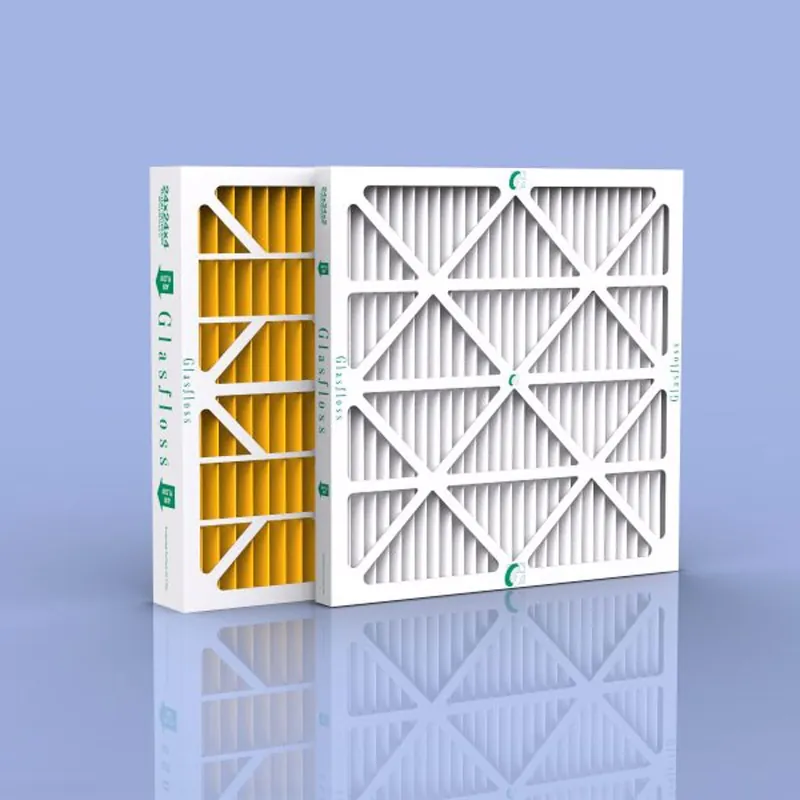 Glasfloss ZLPSP4H Pleated Air Filter, 24 x 25 x 4 Replacement Synthetic MERV10 Z-Line Series