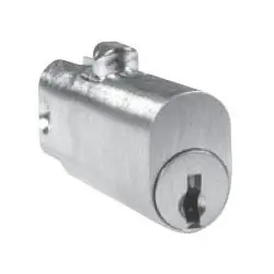 National Cabinet Lock C8150-KD-26D File Cabinet Lock Pin Tumbler 1/8 Spring Bolt Travel Dull Chrome