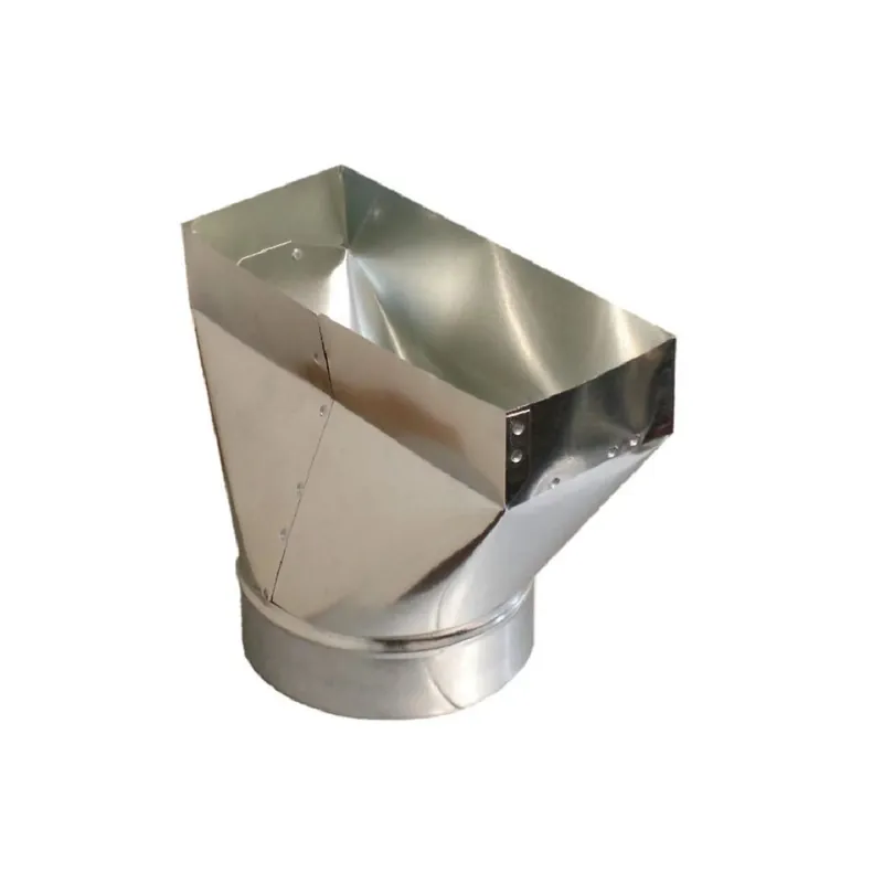 Air Duct Products 5412.100405-35 Straight Boot 10 inches x 4 inches x 5 inches 30 Gauge