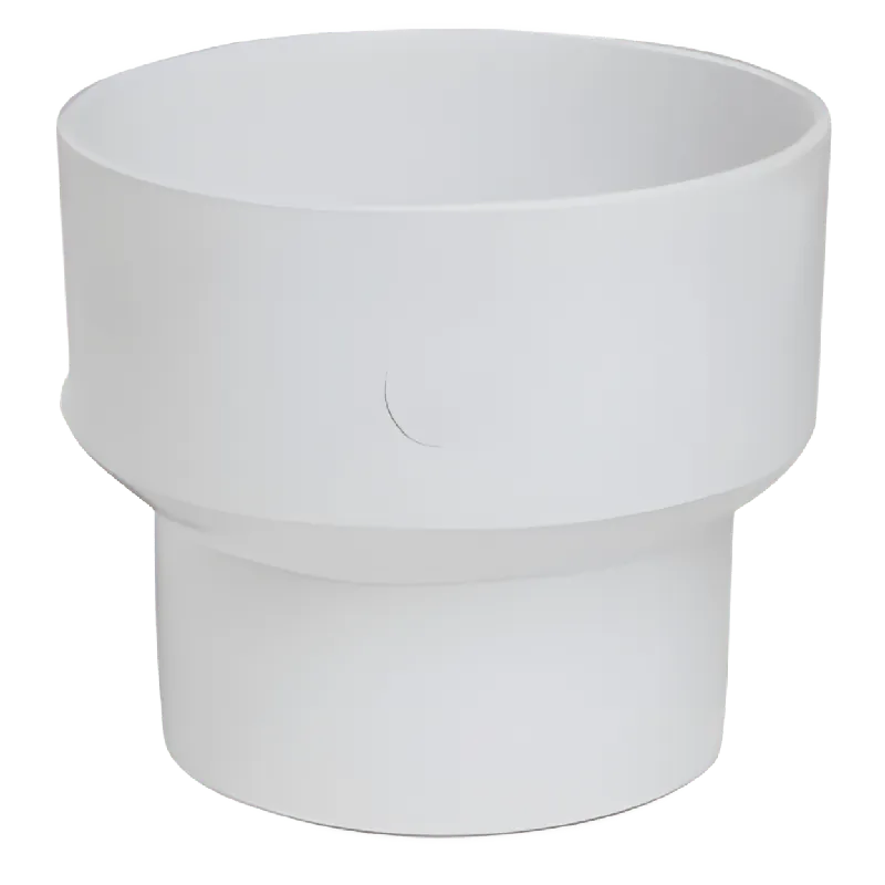 Approved Vendor P654 4 inch x 3 inch PVC Concentric Reducer Coupling Sewer Hub x Sewer Hub