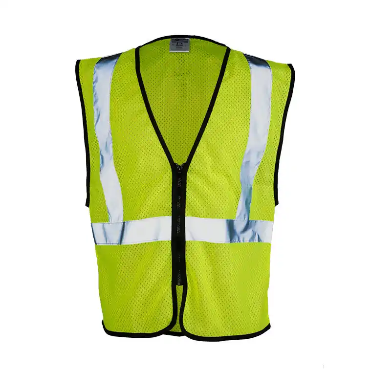 Kishigo 15472X3X Lime Zipper Mesh Vest 2XL/3XL Replacement MPN