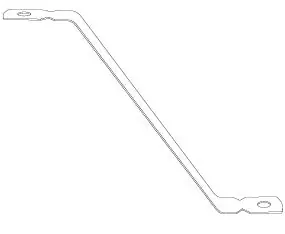 EMI AFT08F04OFFSET 8 Aluminum Full Tie with 4 Offset