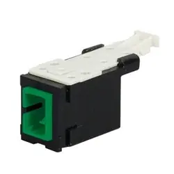 ORTRONICS HDFM-FSC1CC-00 Infinium HD Fiber Module - SC Simplex, Green