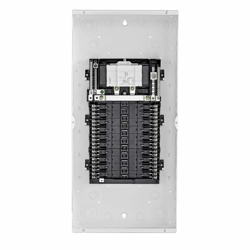 Leviton LP212-MB Indoor Load Center, NEMA 1 with Main Circuit Breaker, 125 Amp, 20 Spaces, 22 KA Interrupt Rating