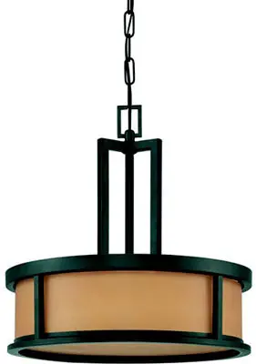 Satco 60-2858 Odeon 4 Light Pendant 4 x 100 watts Medium