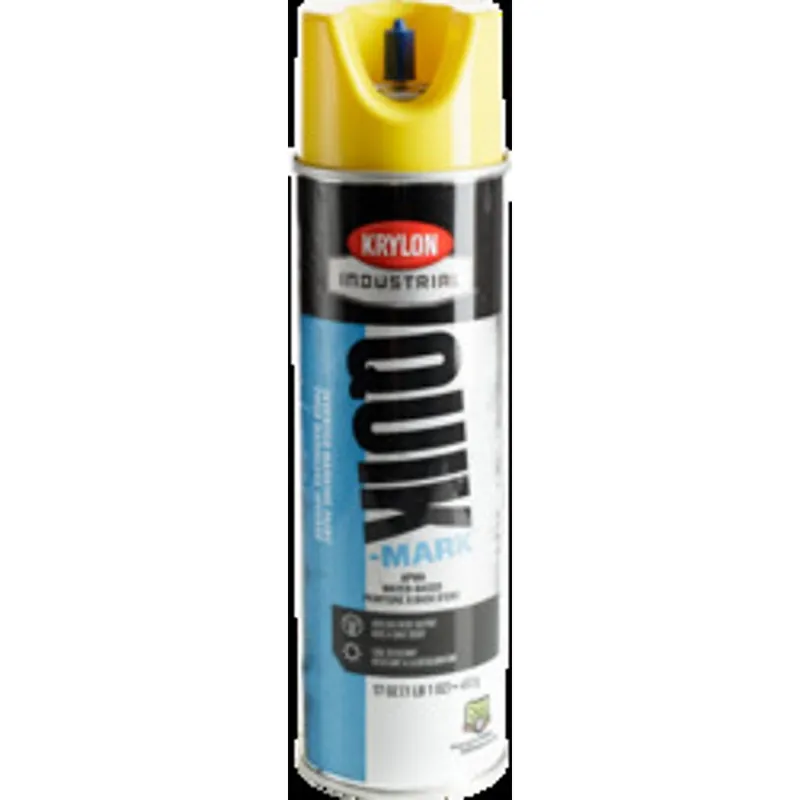 CULLY 37462 Invert Paint, APWA Utility Yellow, Water Based, 20 oz