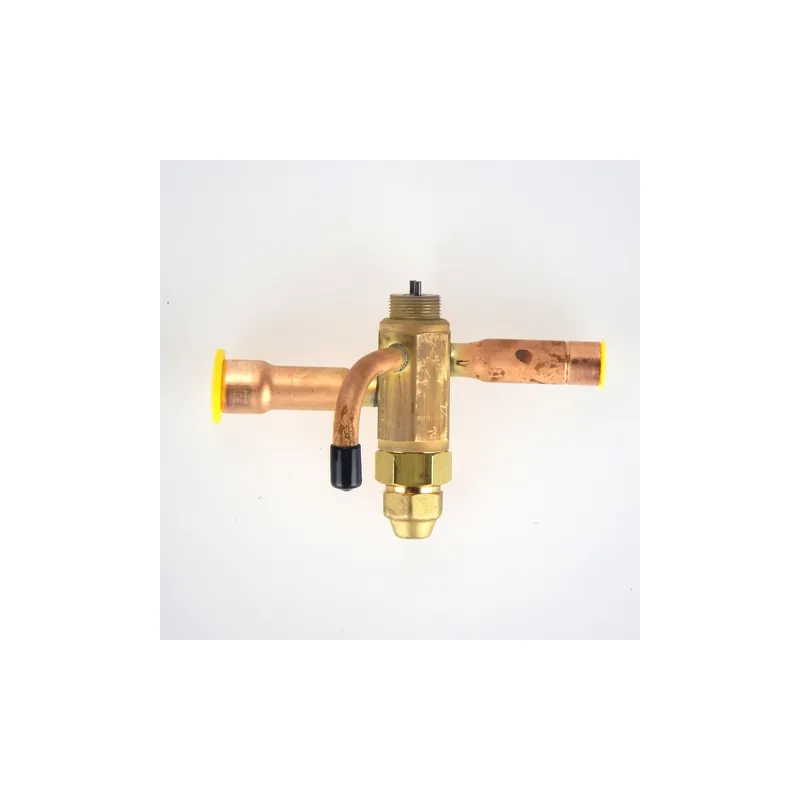 Parker Sporlan 168151 TXV EQE Body 1/2 Inch x 5/8 Inch x 1/4 Inch ODF External Equalizer Straight Thru
