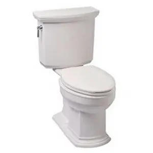 Mansfield Plumbing 3106WH Mansfield Barrett 1.28 gpf MagnaFlush HET Toilet Tank with Lid, White