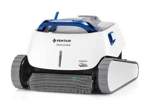 Pentair 360540 Prowler 930W Robotic Inground Pool Cleaner with Caddy