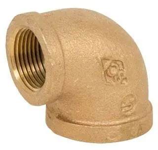 BRASS IMPORT FITTINGS 4385002010 Elbow 90 Degree