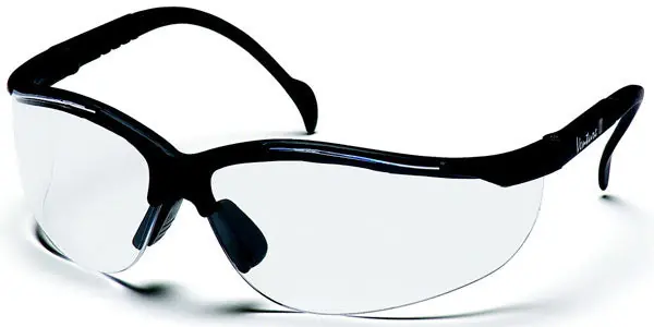 SAS Safety 4800B-SMR/541-0003 Safety Eyewear, Black, Polycarbonate Lens