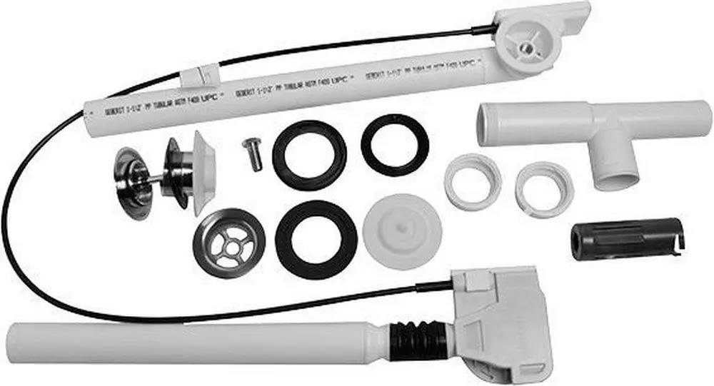 Duravit 790220000001000 Plastic Cable Drain in Polished Chrome