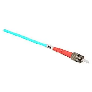 Allen Tel GBST2-D4-02 Fiber Optic Patch Cord Multimode OM3 Duplex ST to ST 2 M