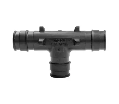 Uponor Wirsbo Q4751775 ProPEX 1 inch x 3/4 inch x 3/4 inch EP Reducing Tee