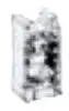 Siemens 3SE03-RA 600 VAC/300 VDC 10 Amp 1NO 1NC Zinc Die-Cast Metal Plug-In Modular Limit Switch