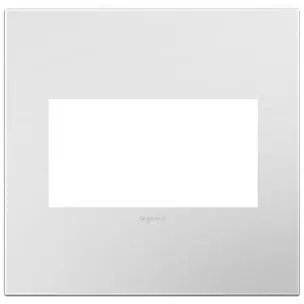 Pass & Seymour AWP2GPW4 Wallplate 2-Gang Powder White