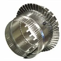 Gray Metal South 10-404DCC 10 Inch Starting Collar for 2 Inch Ductboard