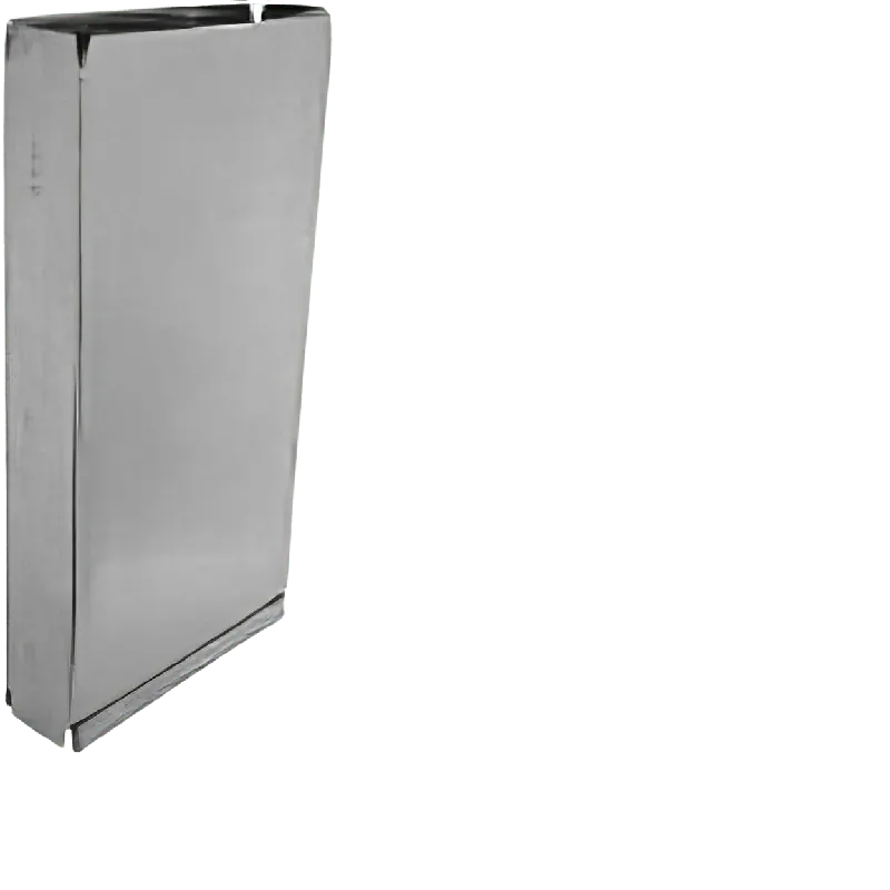 Gray Metal South 40120836 Rectangular Duct 20 inch x 36 inch x 8 inch