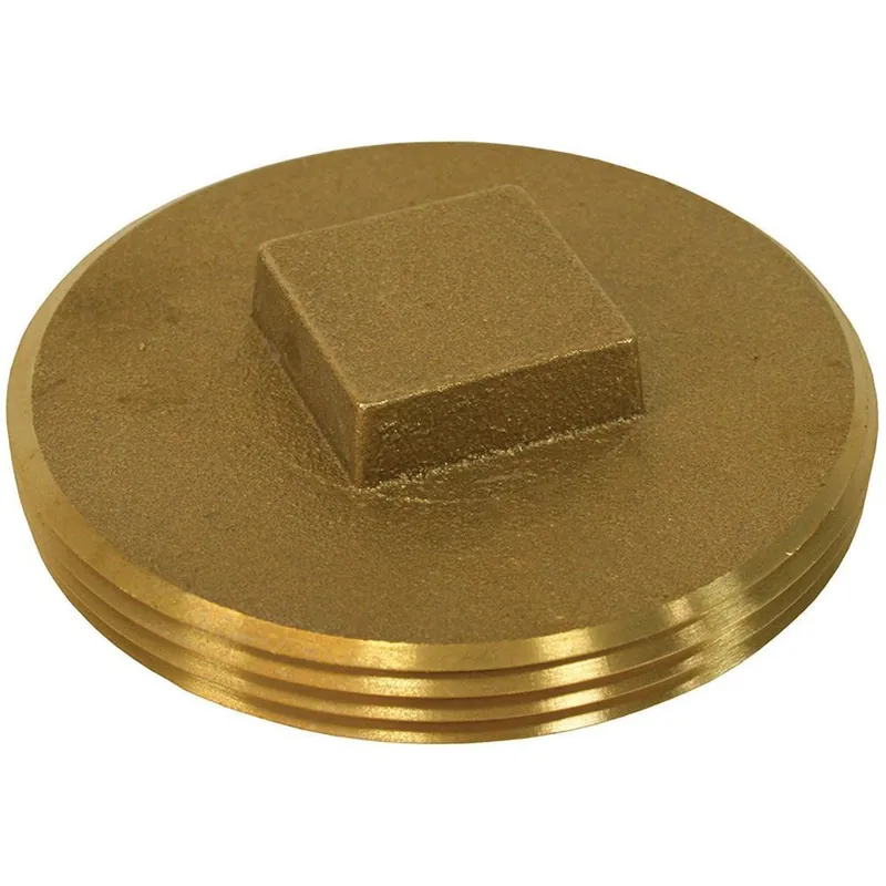 Jones Stephens P50125 1-1/4 in. Brass Raised Head Plug
