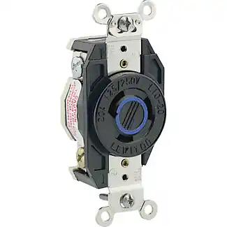 Leviton 2370 Locking Receptacle 20 Amp 250 Volt NEMA L11-20R